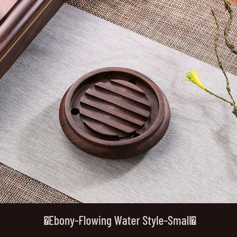 Ebony Solid Wood Tea Tray