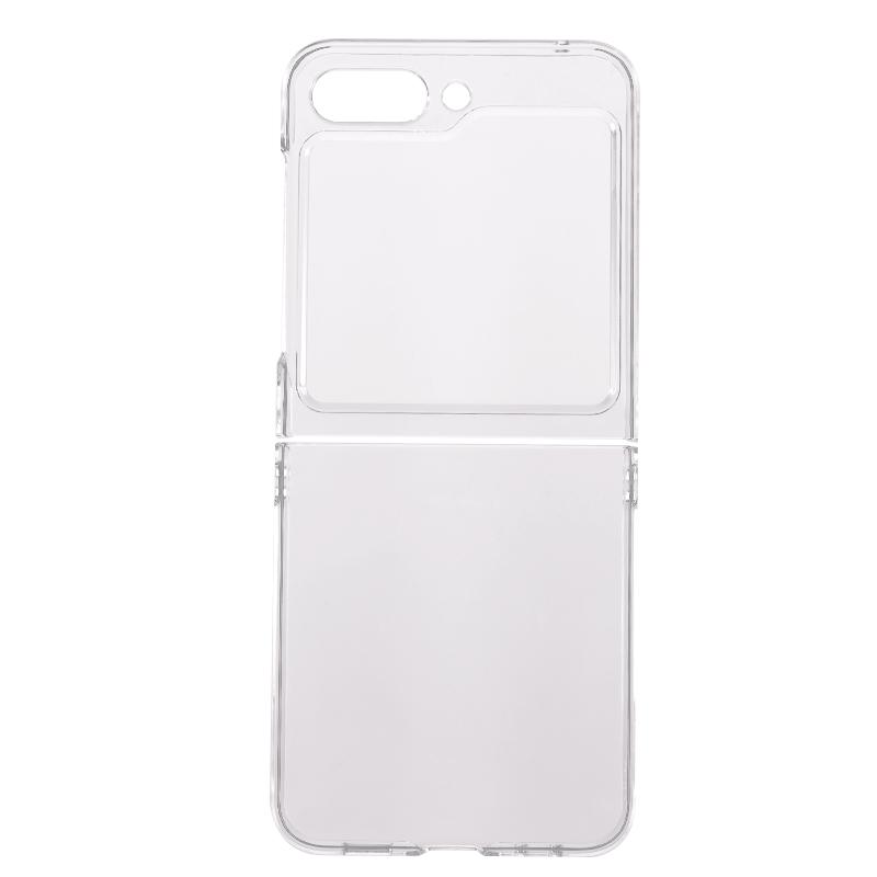 

Crystal Clear Phone Case for Samsung Galaxy Z Flip5 5G Hard PC Mobile Phone Shell A