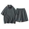 Plus Size Men's Casual And Versatile Men's Sports Two-piece Set