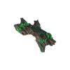 Resin Fish Shrimp Hideout Caves Bark Shape Turtle Hiding Shelter Aquarium Hollow Tree Trunk  Fish