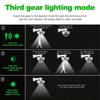 LED Powerful Solar Security Lights Outdoor Decor Sensor Motion 3 Modes Street Waterproof Lamp Wall Night Work Light for Garden