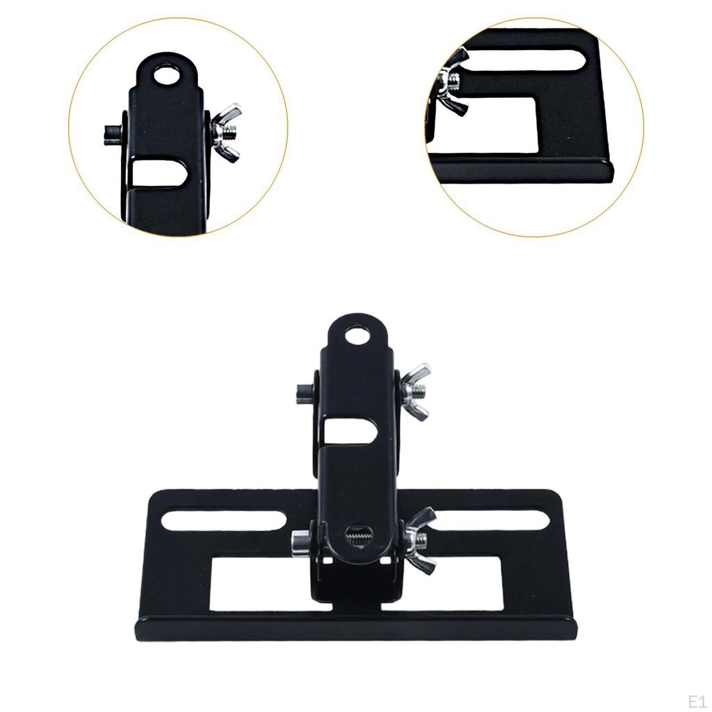 Speaker Wall Mount Alloy Adjustable Easy to Install Sturdy Ceiling Mounting Bracket Angle Adjustment