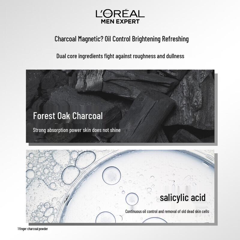 L'Oreal Men Expert Oil Control Charcoal Cleanser Duo Set