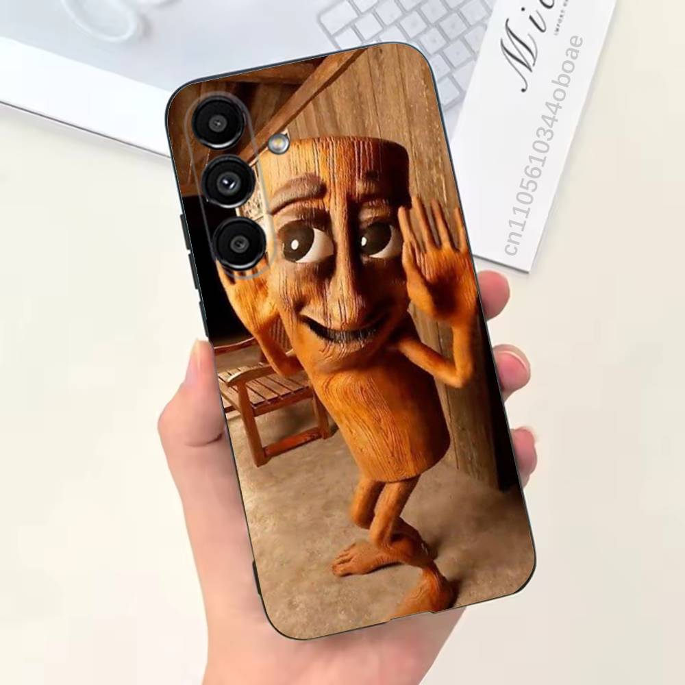 

Tung Tung Tung Sahur Чохол для телефону Samsung S25,24,21,22,23,20,S30,Ultra,Plus,Fe,Lite,Note,5G Чорний SamsungS30ULTRA5G