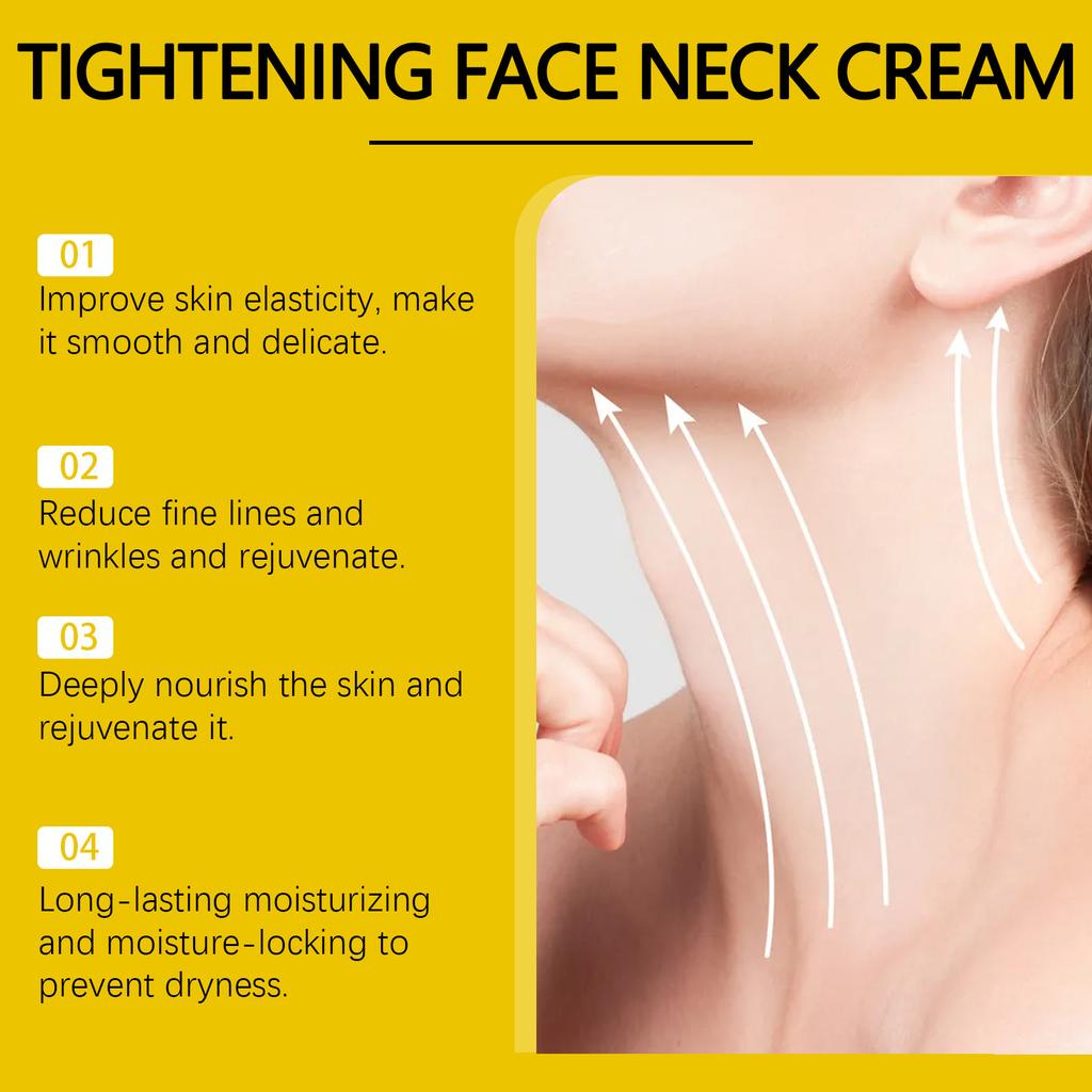 Neck And Face Fine Lines Double Effect Care For Face And Neck Moisturizing Face And Neck Neck Line Cream