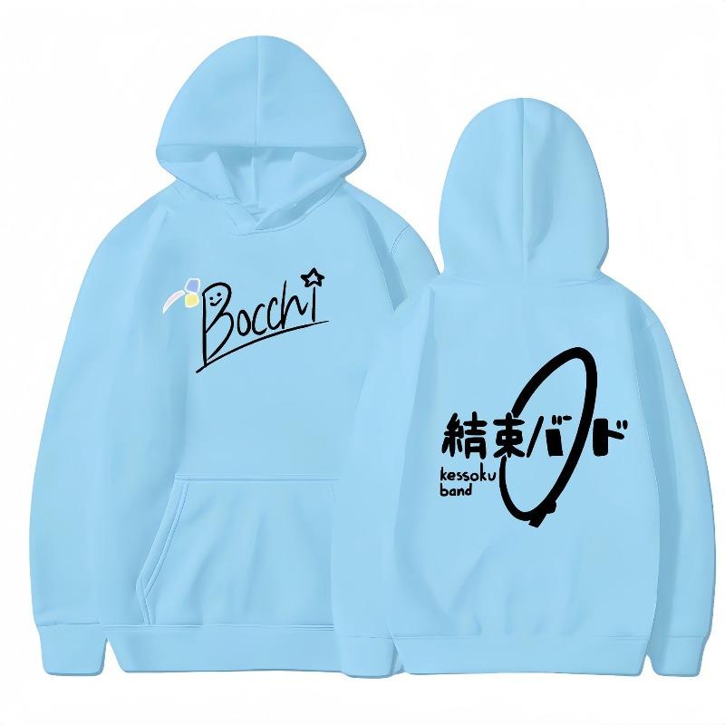 

Повседневный стиль Модная толстовка с капюшоном Милый принт с буквами Длинные рукава Удобная Мужская Женская Теплая Свободная Зимняя Толстовка 3XL светло-синий