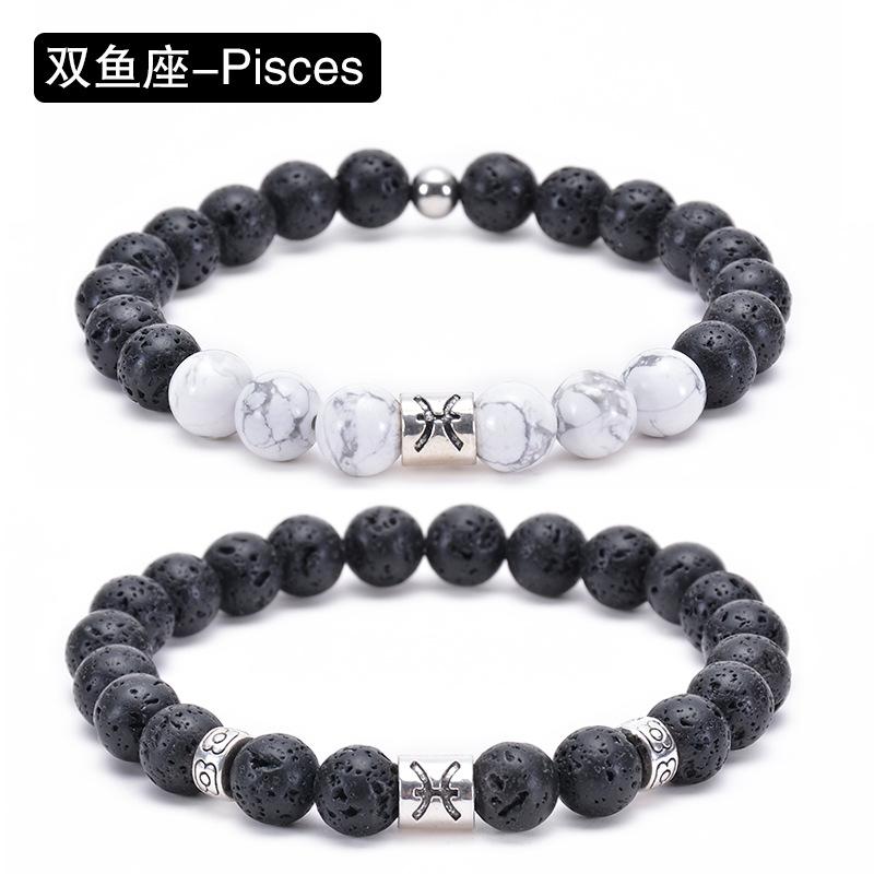JYL TS Bracelet 12 Zodiac Couple  Beaded Aligns Destiny & Strengthens Bond