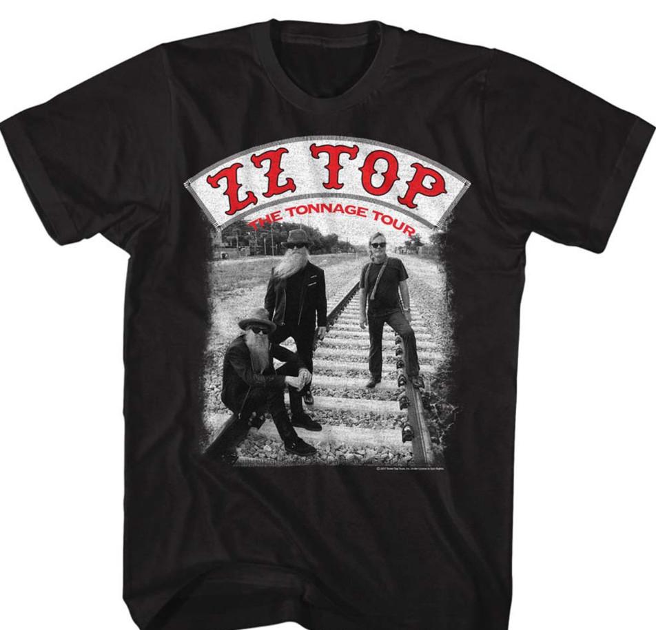 New ZZ Top The Tonnage Black unisex All size Shirt FN081 Unisex T-Shirt XL