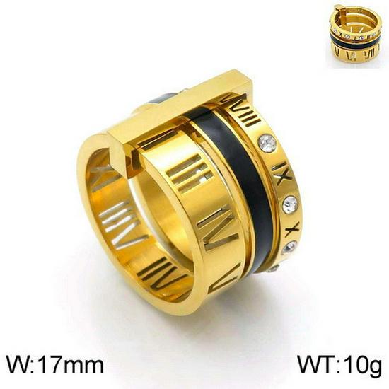 Stylish Roman Letter Multi-Ring Jewelry In European and American Design