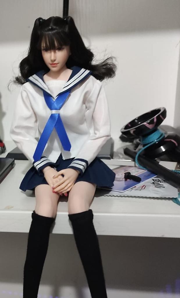 Figure Pure Style High School Girl JK Sailor Uniform and Socks Set Fits TBLeague Body Head and Shoes Not [TOYBARJAPAN] 1/6 Accessories/Girls (Body,