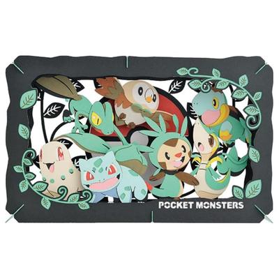 Ensky Pokemon H100 X W160 X D42mm Paper PT-L06 TYPEGRASS Approx.
