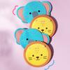 Soft Interactive Dog Throw Toy Cartoon Puppy Chew Toy Pet Accessories Pet Squeak Toy  Pet Training