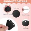 Aluminum Stamping Blanks Engraving Blank Tags 150 Pack, Laser Engraving Blanks Tags, Metal Business Card, DIY Projects