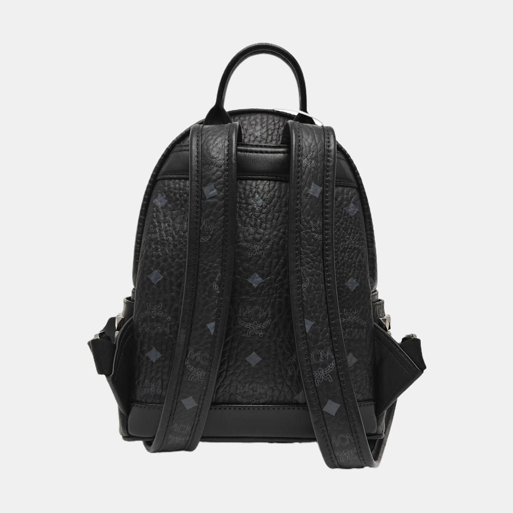 [Pre-Owned] Stark Visetos Classic Double-Sided Studded Handheld Shoulder Crossbody Backpack - Excellent #1MR8IUG
