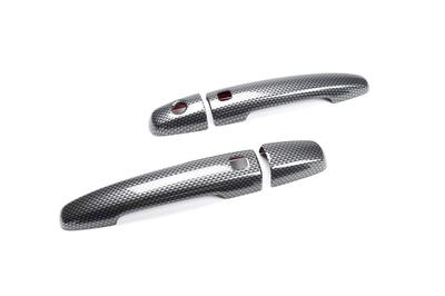 SecondStage Suzuki Swift Sport Door Handle Cover Front Carbon Look S011D1C