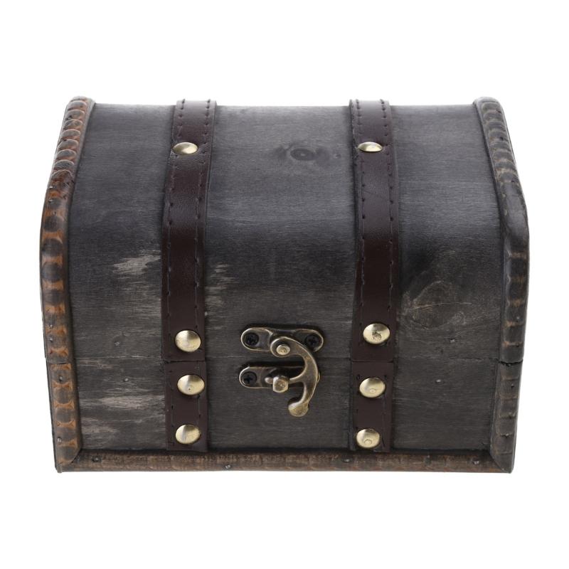 Vintage Storage Box Vintage Wooden Storage Box Antique Style Jewelry Organizer Jewerly Box Trinket Box Decorative Box