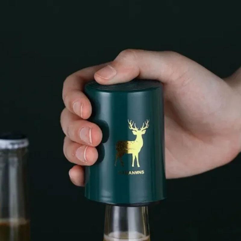 

Пресс-открывалка для бутылок Пиво Light Luxury Ins Creative Net Red High Value Кейтеринг Ресторан Бар Пресс Автоматический No Trace Open Wine зелёный