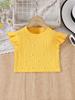 Girls Beaded Sleeveless Vest Kids Top For Toddlers