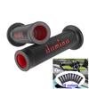 Punhos de Guidão de Motocicleta 24mm Borracha Punho de Motocicleta Guidão Domino para KTM Yamaha Pitbike Moto de Terra Motocross Universal