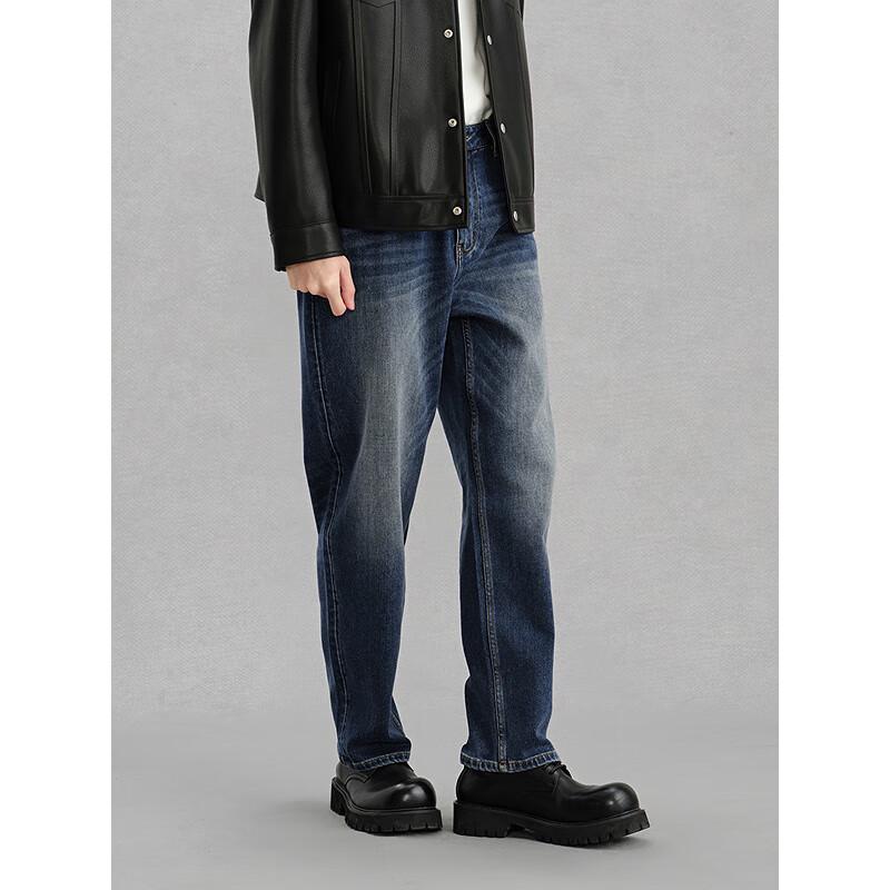 GXG Men's Denim Blue Washed Commuter Jeans