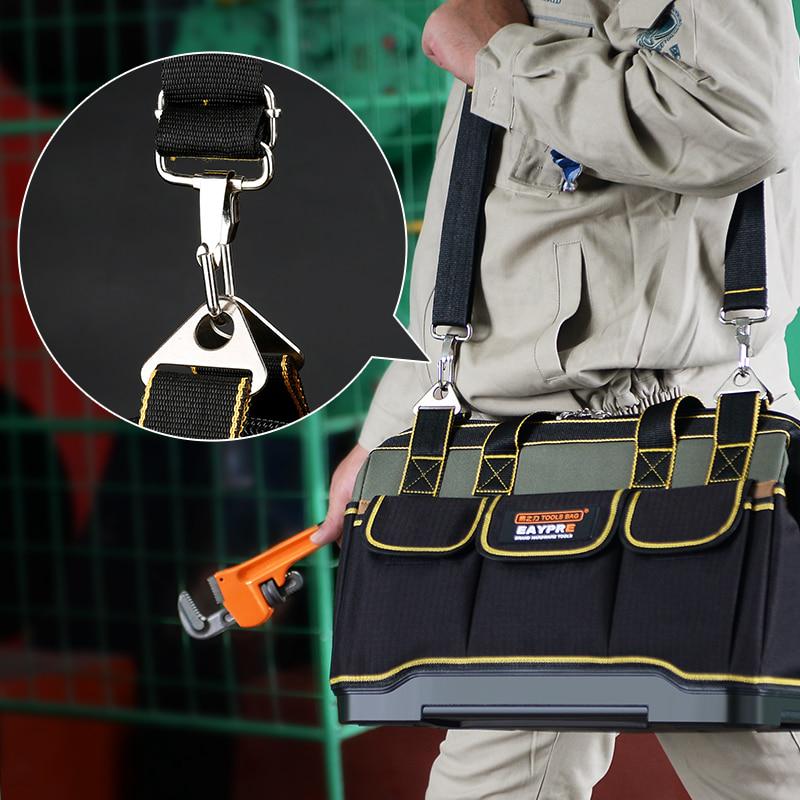 Multifunctional Hardware Portable Tool Bag Oxford Cloth Storage Bag Waterproof Tool Large Capacity Bags.