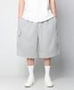 Jikeulib Cotton Pintuck Cargo Sweatpants Bermuda Shorts