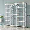 Multi-Function Light Luxury Nail Polish & Skincare Display Shelf for Beauty Salons