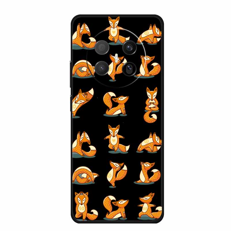 Black Silicone Case For Huawei Mate 70 Air 2025 Case Cartoon Cat Soft Back Cover For Huawei Mate 70 Air Phone Case Funda Coque