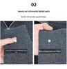 2025 Autumn/Winter Men's Thick Wool Knit Cardigan Business Casual Jacket for Middle-Aged Dads