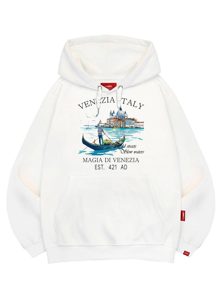 Venice Hoodie Unisex Big Size M~4Xl (Type B)