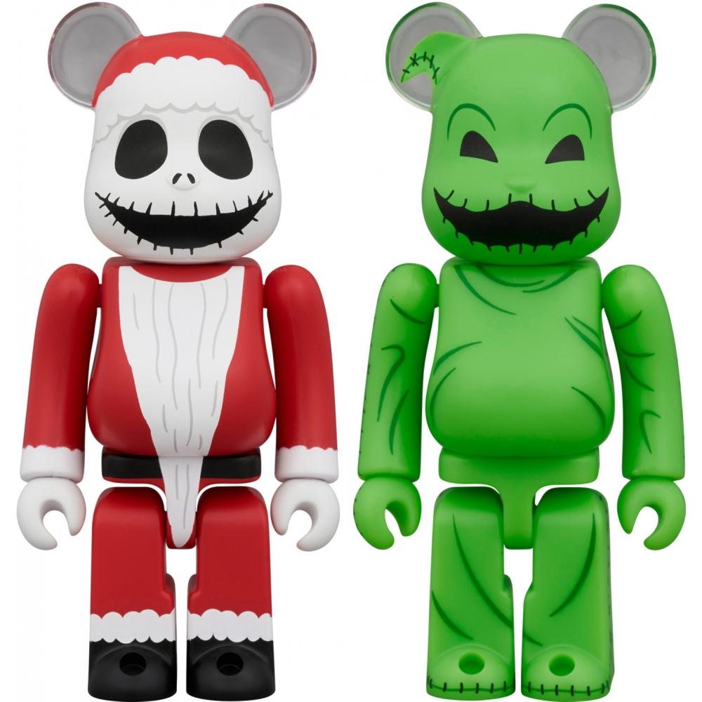 

Nightmare Before Christmas Be Rbrick Santa Jack Oogie bOogie 2pcs Set