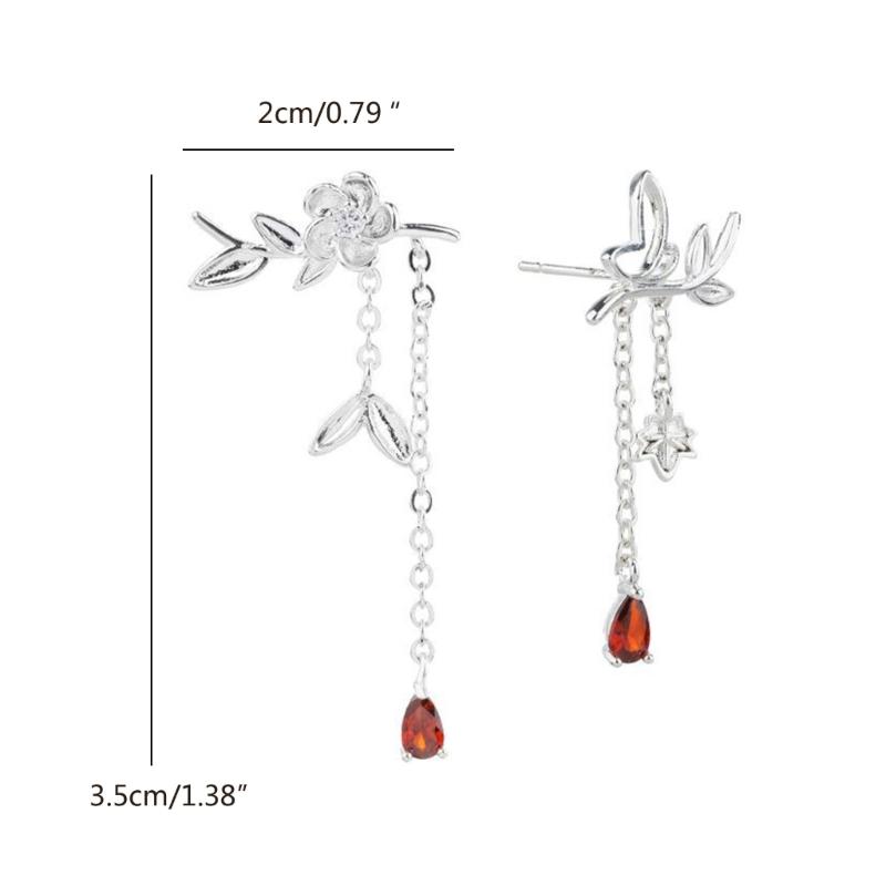 Heaven Official's Blessing Earrings Ear Studs Tian Guan Ci Fu Cosplay Figure Jewelry,Xielian,Hua Cheng Dangle Earrings
