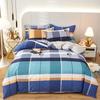 3PC 100% Cotton Duvet Cover Set Striped Printing 1PC Duvet Cover 2PC Pillowcase Cotton Soft Skin Friendly Bedding