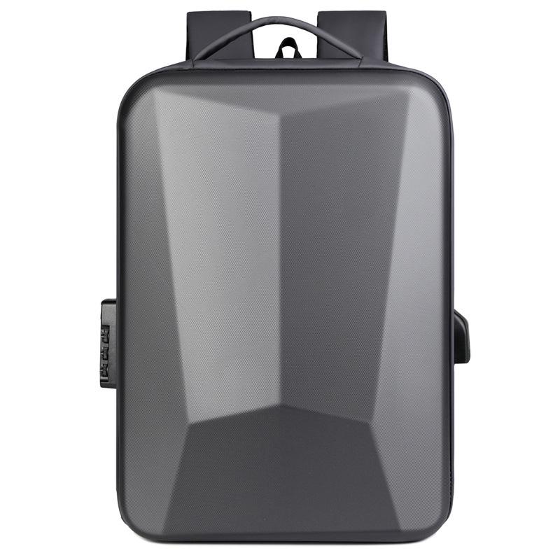 Men's Large Capacity Hard Shell Business & Student Laptop Backpack