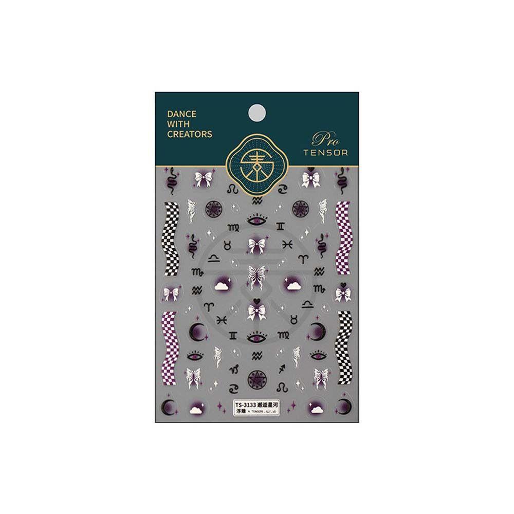 

Halloween Nail Charms Halloween Cartoon Nail Stickers Cartoon Animal Nail Decals Lady E1