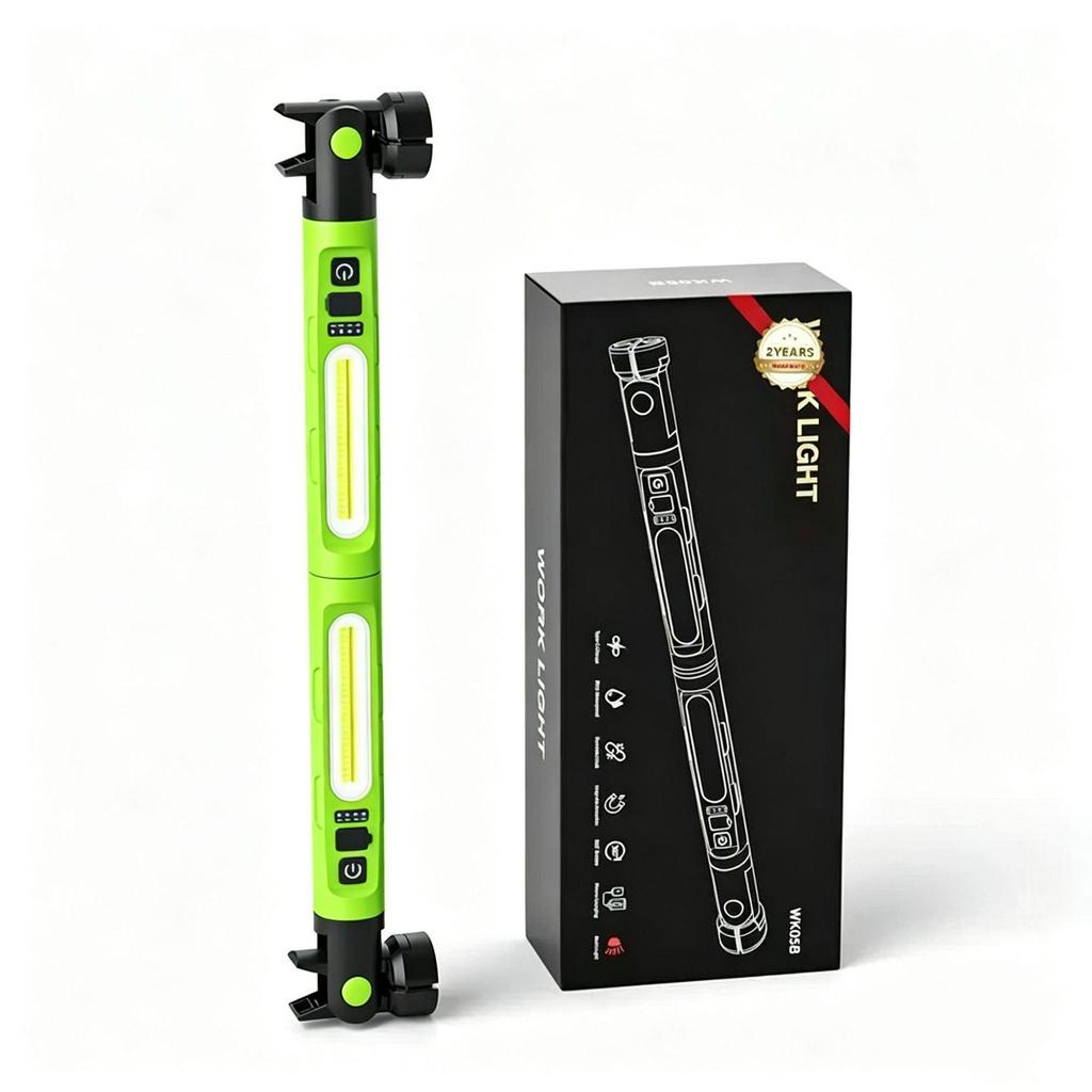 Magnetic Rechargeable Super Bright Car Repair Light: Portable Mini Outdoor Camping Flashlight.