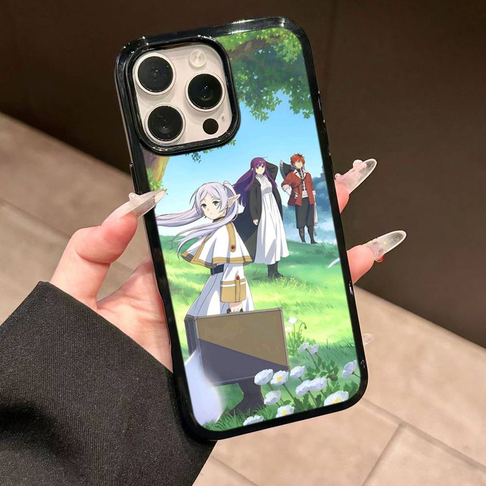 

Popular Anime Frieren Beyond Journeys End 1 2 Phone Case For IPhone 17 16 Pro Max Air 13 12 Mini 14 15 Plus 11 PC+TPU iPhone 16pro max