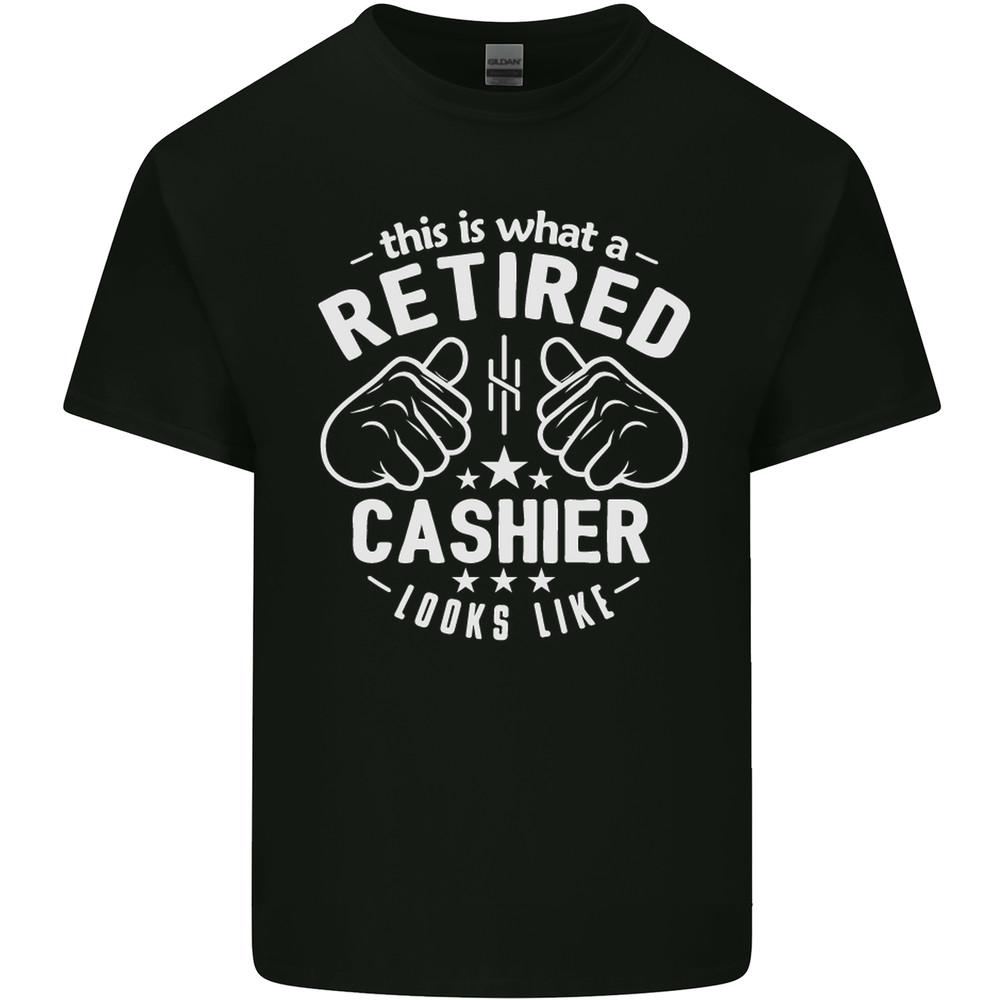 This Is What a Retired Cashier Looks Like Mens Light Cotton T-Shirt