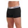 Adidas Quick-Dry Sports Elastic Cotton Anti-Chafing Moisture-Wicking Mid-Rise Boxer Briefs 2-Pack Men Underwear 4A2M56-100