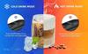 H1A 220V Coffee Machine Espresso Cold and Hot Extraction Compatible Multi-capsule Small