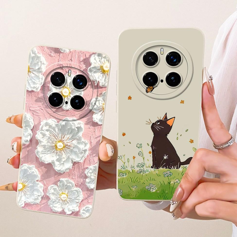 For Honor Magic 7 Pro Case Silicone Cute Cartoon Luxury Fashion Bumper Cover For Honor Magic7 Pro PTP-N49 PTP-AN10 Casing
