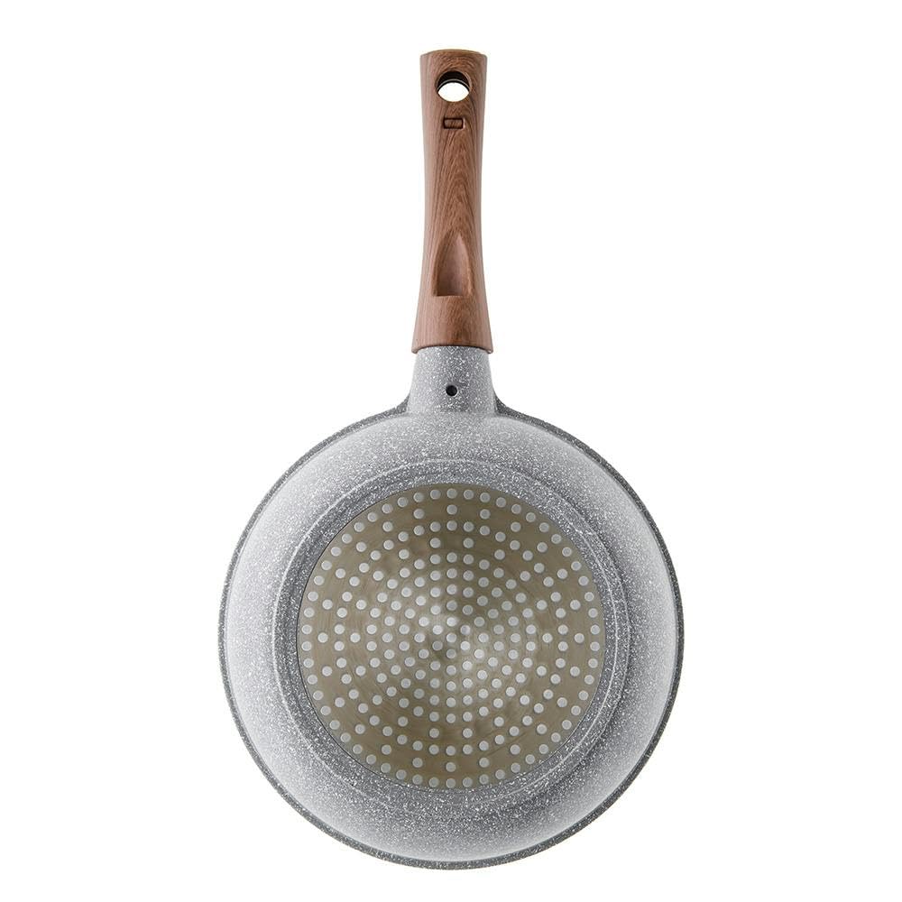 CAINZ IH Compatible Stone Marble Frying Pan, 20cm