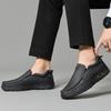 Leather Casual Shoes For Men Flat Platform Walking Shoes Outdoor Footwear Loafers Breathable Sneakers Handmade Shoes