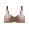 Sexy Seamless Half Cup Bra for Small Bust, Push Up Enhance Uplift Anti-Sagging Side Support Women's Lingerie