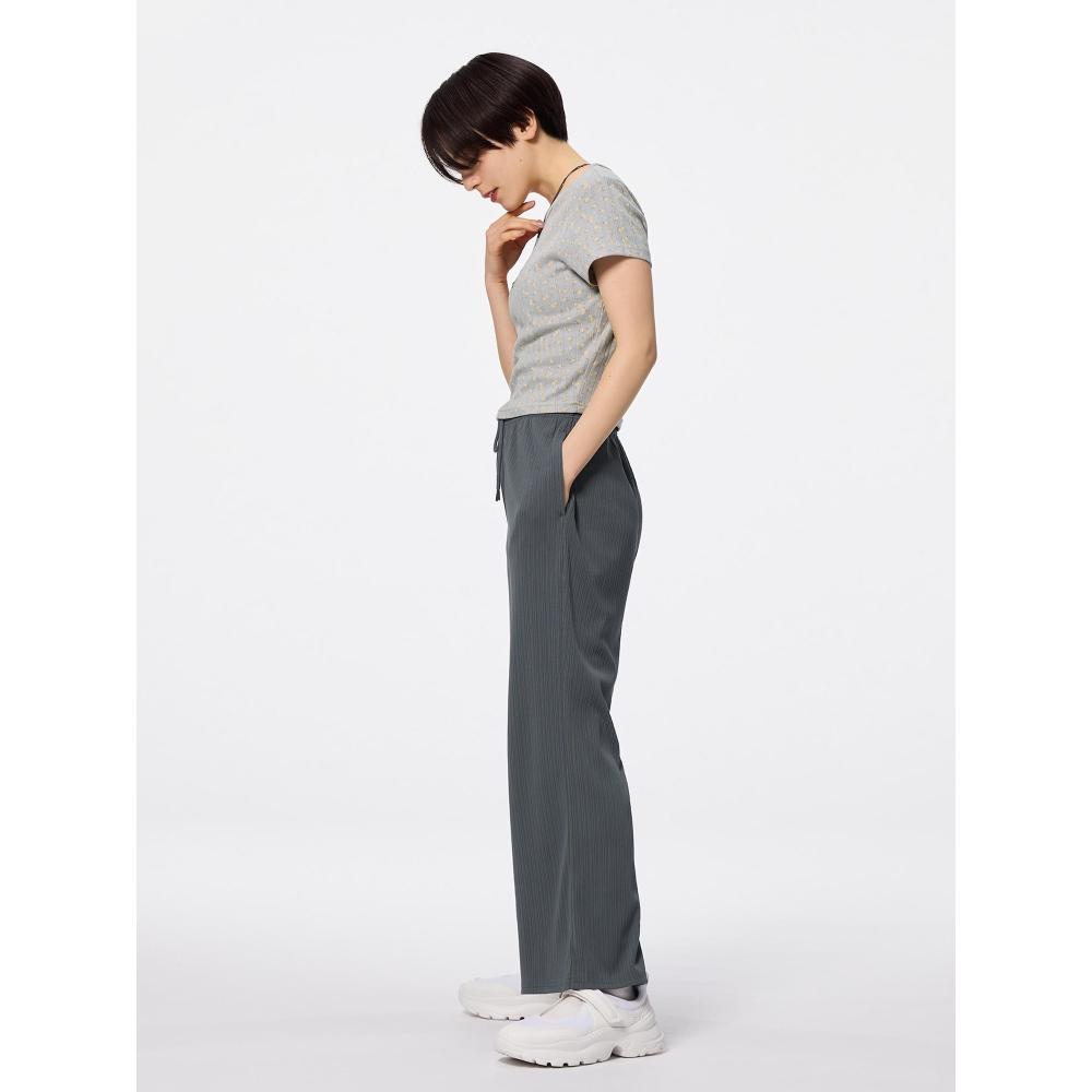 GU by Uniqlo Ribbed Pull On Pants+ec  Short Length 