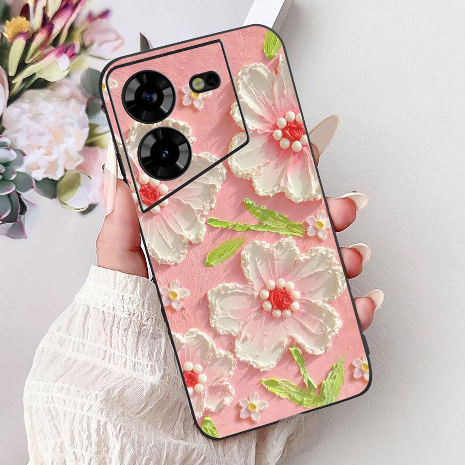 For Tecno Pova 5 Case LH7n Cute Fashion Pattern Cover Soft TPU Phone Cases For Tecno Pova 5 Pro LH8n Pova5 Pro Back Cover Bumper