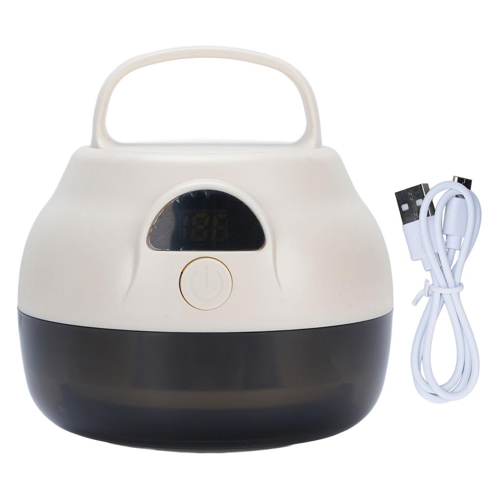 Fusselentferner 2 Geschwindigkeitsstufen Wiederaufladbarer Stoffrasierer Digitalanzeige Pullover-Entfusselgerät für Zuhause