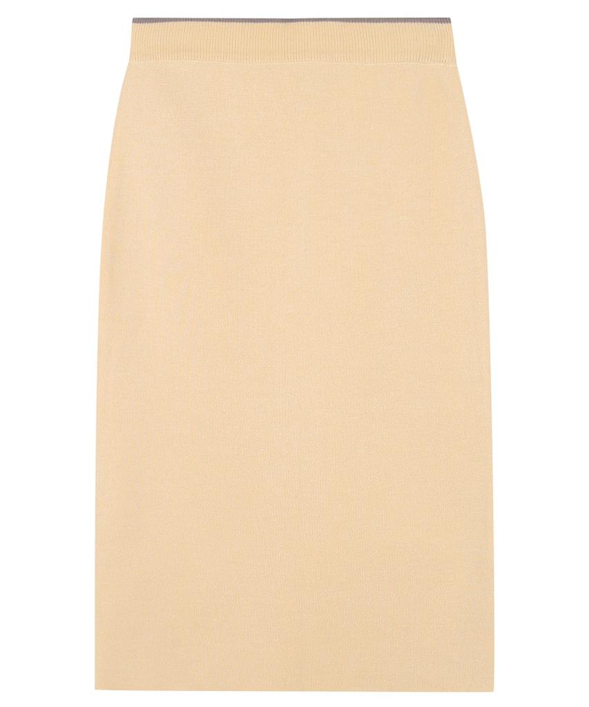 MESENSE Back Slit Knit Skirt_Mb13Ksm205Z