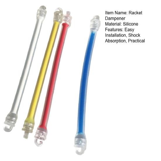 Tennis Racket Dampener Soft Silicone Racket Vibration Shock Absorber Racquet Accessories