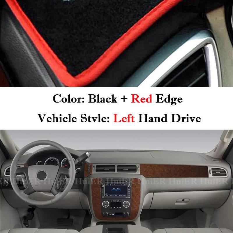 Dashboard Cover Dash Anti-Slip Protect Pad For Chevrolet Chevrolet Tahoe Suburban Avalanche Silverado GMC Yukon Sierra 2007-2014